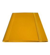 Cartella c/elastico piatto - dorso variabile - giallo - Starline Cartella c/elastico piatto - dorso variabile - giallo - Starline
