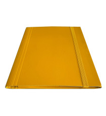 Cartella c/elastico piatto - dorso variabile - giallo - Starline Cartella c/elastico piatto - dorso variabile - giallo - Starline