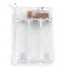 Catena luminosa a batteria 3AA con luci a forma di stella 10 led 1.5mt - luce calda 3000K,IP20 da interno