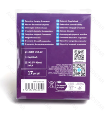 Puntale a stella luminoso per albero di Natale 17cm a batteria 3AA - luce calda 3000K,IP20 da interno per albero natalizio Puntale a stella luminoso per albero di Natale 17cm a batteria 3AA - luce calda 3000K,IP20 da interno per albero natalizio