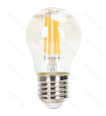 Lampadina a filamento LED dimmerabile G45 4W attacco E27 400 lumen - 6500K luce fredda D45xH80mm Equivalenza incandescente 38W Lampadina a filamento LED dimmerabile G45 4W attacco E27 400 lumen - 6500K luce fredda D45xH80mm Equivalenza incandescente 38W