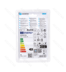 Lampadina a filamento LED dimmerabile G45 4W attacco E27 400 lumen - 6500K luce fredda D45xH80mm Equivalenza incandescente 38W Lampadina a filamento LED dimmerabile G45 4W attacco E27 400 lumen - 6500K luce fredda D45xH80mm Equivalenza incandescente 38W