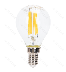 Lampadina a filamento LED dimmerabile G45 4W attacco E14 400 lumen - 2700K luce calda D45xH82mm Equivalenza incandescente 38W Lampadina a filamento LED dimmerabile G45 4W attacco E14 400 lumen - 2700K luce calda D45xH82mm Equivalenza incandescente 38W