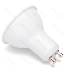 Faretti LED GU10 A5 6W 4000K Luce Naturale 480lm 100° Equivalenti 68W 15000 Ore CRI80 IP20 Confezione 2 Pezzi