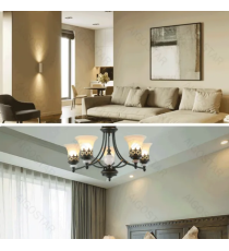 Faretti LED GU10 A5 6W 4000K Luce Naturale 480lm 100° Equivalenti 68W 15000 Ore CRI80 IP20 Confezione 2 Pezzi
