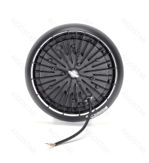 Campana industriale LED 100W 10000 lumen,6500K luce fredda,lampada a sospensione 250x78mm IP65 da interno/esterno