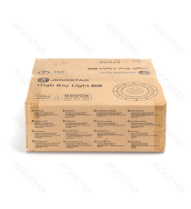 Campana industriale LED 100W 10000 lumen,6500K luce fredda,lampada a sospensione 250x78mm IP65 da interno/esterno