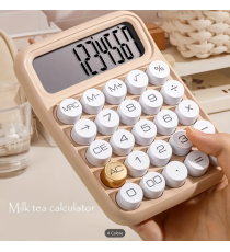 Calcolatrice da tavolo beige Runzon RZ.817 a 12 cifre, con grande tasti a rilievo e schermo lcd,a batteria, misura 15x12cm Calcolatrice da tavolo beige Runzon RZ.817 a 12 cifre, con grande tasti a rilievo e schermo lcd,a batteria, misura 15x12cm
