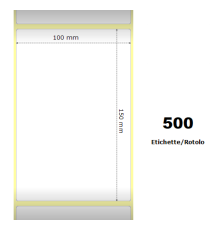 Etichette Zebra 100x150mm bianche 500PZ termiche compatibili con ZEBRA ZT230,ZT411,ZT421 Z-1000D 3.9x5.9x3 Core Etichette Zebra 100x150mm bianche 500PZ termiche compatibili con ZEBRA ZT230,ZT411,ZT421 Z-1000D 3.9x5.9x3 Core