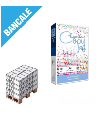 Carta fotocopie A4 Excellent copy 80gr - bianca - 500ff - in risma - bianco elevato - Certificata FSC,ECF,ECOLABEL,ISO9706