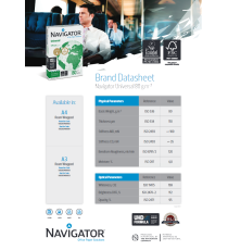 Carta fotocopie A4 Navigator 80gr altissima qualità - bianca 500ff in risma,bianco elevato,Certificata FSC,ECF,ECOLABEL,ISO9706 Carta fotocopie A4 Navigator 80gr altissima qualità - bianca 500ff in risma,bianco elevato,Certificata FSC,ECF,ECOLABEL,ISO9706