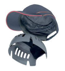 Caschetto antiurto AirColtan COLTAAINOLG - tipo baseball - taglia unica - nero/rosso - Deltaplus Caschetto antiurto AirColtan COLTAAINOLG - tipo baseball - taglia unica - nero/rosso - Deltaplus