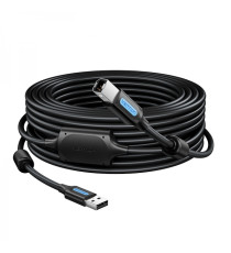 Cavo usb per stampante 1.5mt Vention COQBG USB-A 2.0 maschio a USB-B maschio fino a 480 Mbs nero, alta qualità Cavo usb per stampante 1.5mt Vention COQBG USB-A 2.0 maschio a USB-B maschio fino a 480 Mbs nero, alta qualità