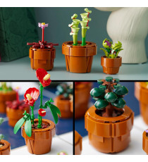 Lego Icons The Botanical Collection - Piantine - Lego 10329 Collezione Botanica con Fiori Artificiali in Vaso 758pz ANNI 18+