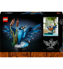 Lego Icons - Martin pescatore - Lego 10331 per gli Amanti degli Uccelli e dell'Ornitologia 834pz ANNI 18+