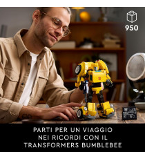 Lego Icons Transformers - Bumblebee - Lego 10338 Esclusivo per gli amanti dei Transformers 950pz ANNI 18+