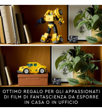 Lego Icons Transformers - Bumblebee - Lego 10338 Esclusivo per gli amanti dei Transformers 950pz ANNI 18+