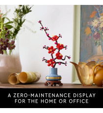 Lego Icons The Botanical Collection - Albicocco giapponese - Lego 10369 Decorazione Floreale Artificiale 327pz ANNI 18+