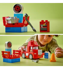 Lego Duplo Disney e Pixar - Mack al circuito - Lego 10417 Veicolo Autocarro del film Cars 14pz ANNI 2+