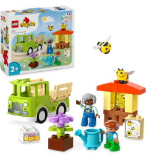 Lego Duplo - Cura di api e alveari - Lego 10419 con 2 Personaggi e Camion Giocattolo 22pz ANNI 2+