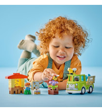 Lego Duplo - Cura di api e alveari - Lego 10419 con 2 Personaggi e Camion Giocattolo 22pz ANNI 2+