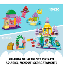 Lego Duplo - Il chiosco del caffè di Ariel e Flounder - Lego 10420 Giocattolo della Sirenetta 22pz ANNI 2+