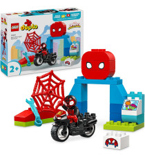 Lego Duplo - L’avventura in moto di Spin - Lego 10424 Playset Basato sulla Serie TV Spidey 24pz ANNI 2+