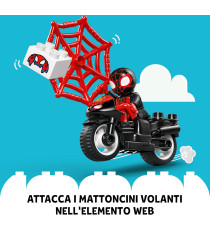 Lego Duplo - L’avventura in moto di Spin - Lego 10424 Playset Basato sulla Serie TV Spidey 24pz ANNI 2+