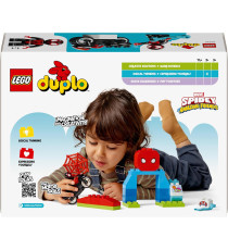 Lego Duplo - L’avventura in moto di Spin - Lego 10424 Playset Basato sulla Serie TV Spidey 24pz ANNI 2+