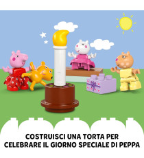 Lego Duplo - La casa del compleanno di Peppa Pig - Lego 10433 59pz ANNI 2+