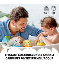 Lego Duplo - Ora del bagnetto: Treno degli animali galleggiante - Lego 10965 ANNI 1.5+ 14pz