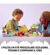 Lego Duplo - Mercato biologico - Lego 10983 Set Creativo con Cibo per Imparare i Numeri Anni 1.5+ 40pz