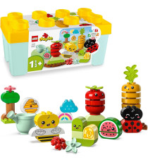 Lego Duplo - Giardino biologico - Lego 10984 con Coccinella, Ape, Frutta e Verdura Anni 1.5+ 43pz