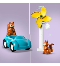 Lego Duplo - Turbina eolica e auto elettrica - Lego 10985 Anni 2+ 16pz