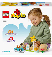 Lego Duplo - Turbina eolica e auto elettrica - Lego 10985 Anni 2+ 16pz