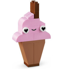 Lego Classic - Divertimento creativo - Pastelli - Lego 11028 con Figure di Animali come Dinosauro Anni 5+ 333pz