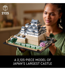 Lego Architecture - Castello di Himeji - Lego 21060 un maestoso kit Cultura Giapponese Anni 18+ 2125pz