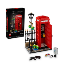 Lego Ideas - Cabina telefonica rossa di Londra - Lego 21347 Esclusivo Anni 18+ 1460pz