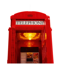 Lego Ideas - Cabina telefonica rossa di Londra - Lego 21347 Esclusivo Anni 18+ 1460pz