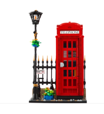 Lego Ideas - Cabina telefonica rossa di Londra - Lego 21347 Esclusivo Anni 18+ 1460pz