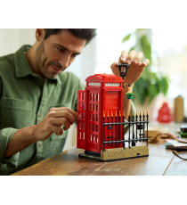 Lego Ideas - Cabina telefonica rossa di Londra - Lego 21347 Esclusivo Anni 18+ 1460pz