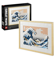Lego Art - Hokusai - La Grande Onda - Lego 31208 stile Quadri Giapponesi Anni 18+ 18010pz