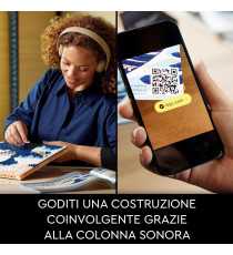 Lego Art - Hokusai - La Grande Onda - Lego 31208 stile Quadri Giapponesi Anni 18+ 18010pz