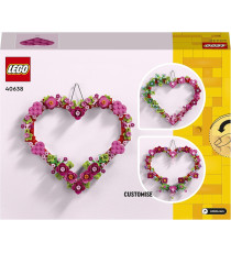 Lego The Botanical Collection - Cuore ornamentale - Lego 40638 Accessorio da Muro Anni 9+ 254pz