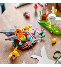 Lego Creator - Il nido dell’uccellino - Lego 40639 Set con 3 Uccelli Giocattolo Anni 9+ 232pz