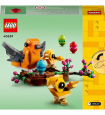 Lego Creator - Il nido dell’uccellino - Lego 40639 Set con 3 Uccelli Giocattolo Anni 9+ 232pz