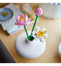 Lego The Botanical Collection - Fiori di loto - Lego 40647 Bouquet di Fiori Artificiali Anni 8+ 220pz