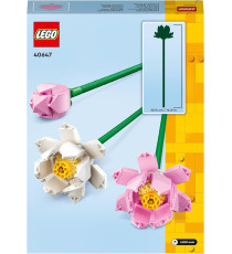 Lego The Botanical Collection - Fiori di loto - Lego 40647 Bouquet di Fiori Artificiali Anni 8+ 220pz