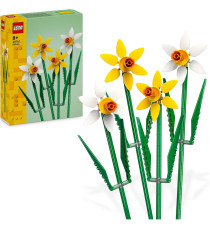 Lego The Botanical Collection - Narcisi - Lego 40747 Bouquet di Fiori Artificiali Anni 8+ 216pz