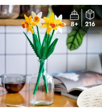 Lego The Botanical Collection - Narcisi - Lego 40747 Bouquet di Fiori Artificiali Anni 8+ 216pz